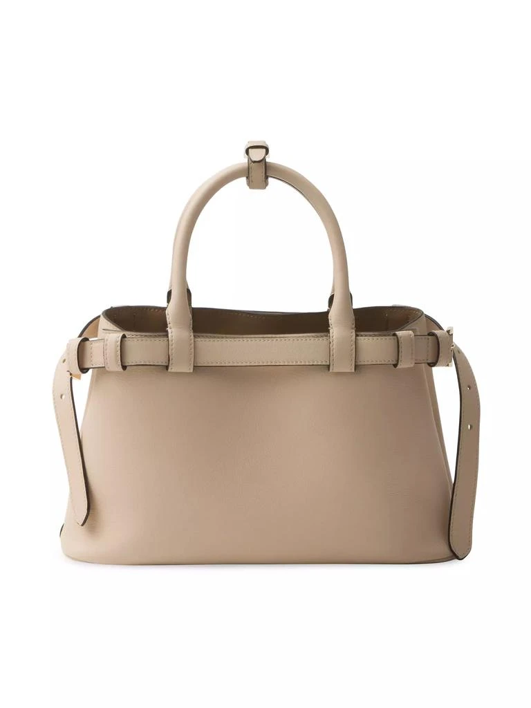 Prada Buckle Small Leather Handbag with Double Belt 3