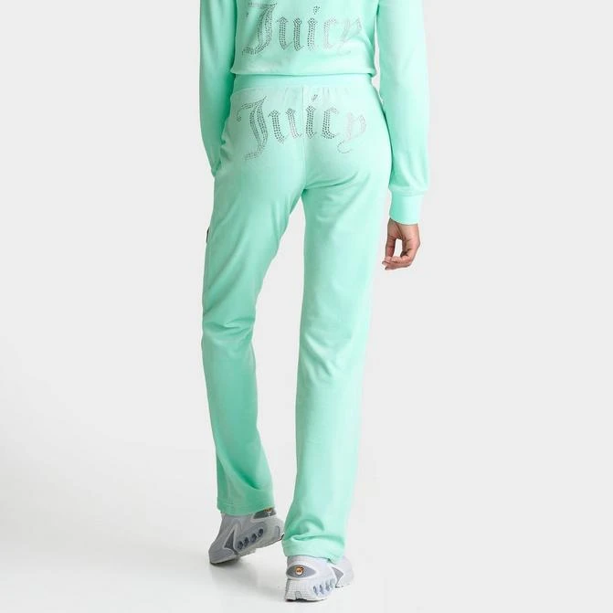 Women's Juicy Couture OG Big Bling Velour Track Pants – On Sale