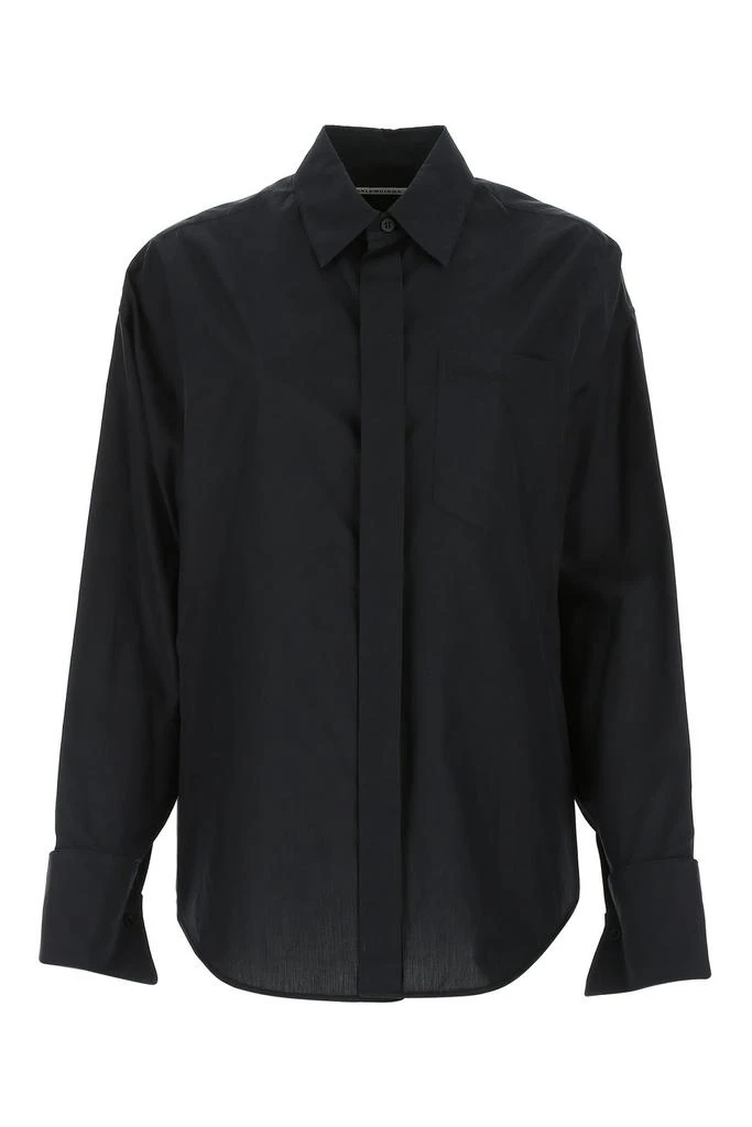 Balenciaga Balenciaga Logo Embroidered Shirt 1