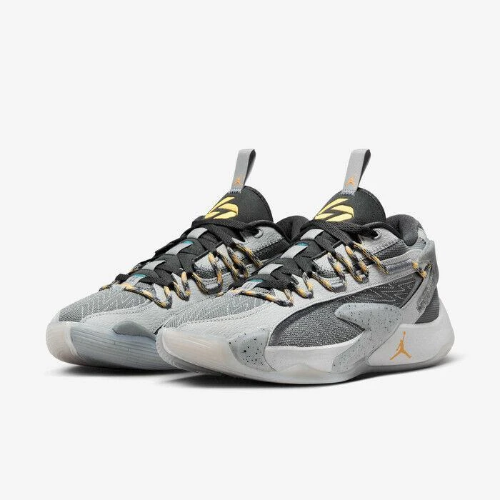 Jordan Luka 2 DX9013-008 Sneakers Men's Smoke Gray Lace Up Basketball Shoes 3