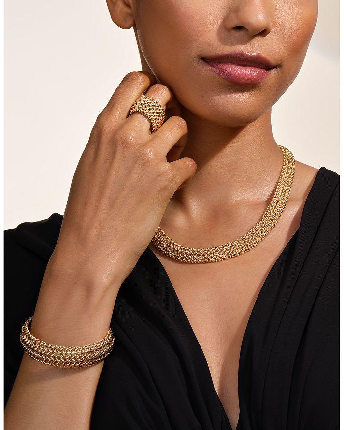 Bloomingdale's Woven Ring in 14K Yellow Gold