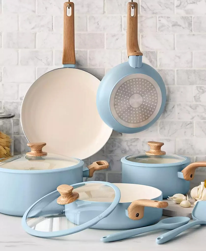 Greenpan Essence Ceramic Nonstick 10-Piece Cookware Set 10