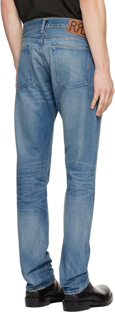 RRL Blue Slim Fit Claremont Selvedge Jeans 3