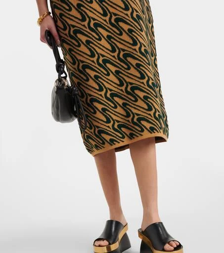 Dries Van Noten Intarsia midi dress 5