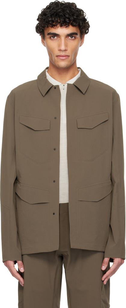 Veilance Taupe Field Softshell Jacket
