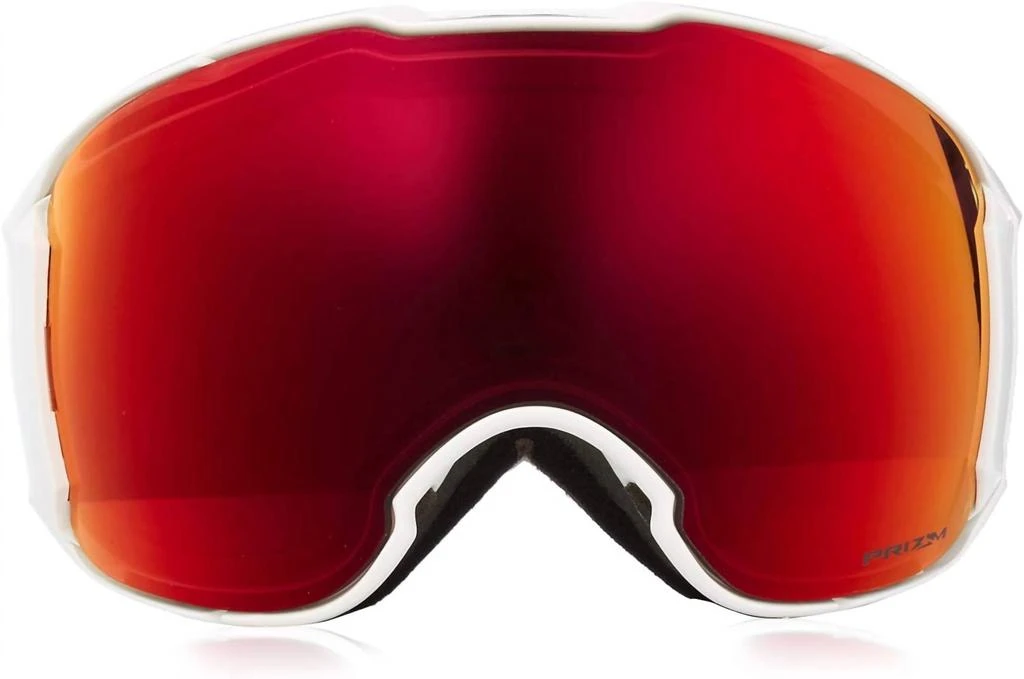 Oakley Men's Airbrake Snow Goggles, Prizm Torch Iridium In Polished White 1