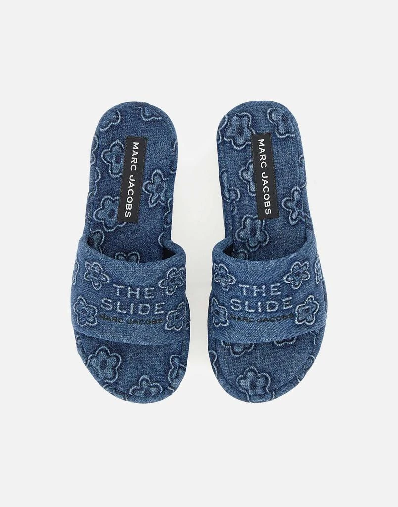 Marc Jacobs "The Puffy  Daisy Denim Platform Sandal" 4