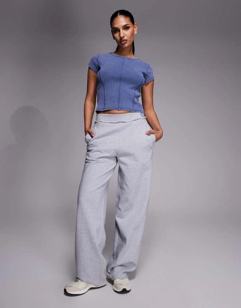 Hugo Blue Hugo Blue Nuwaist joggers in grey