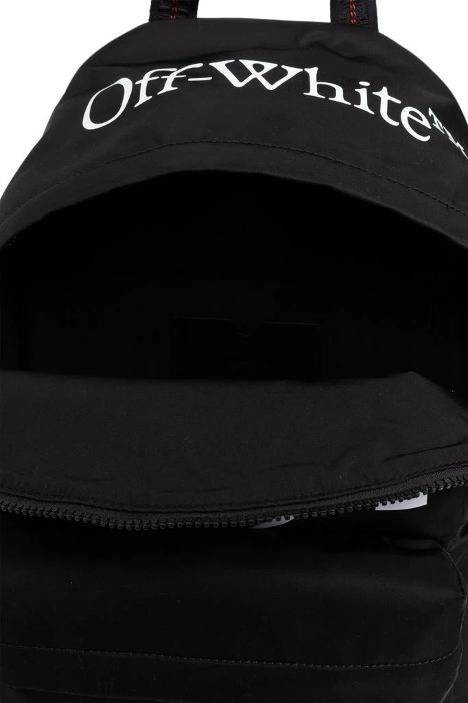 Off-White Backpack with Logo 5