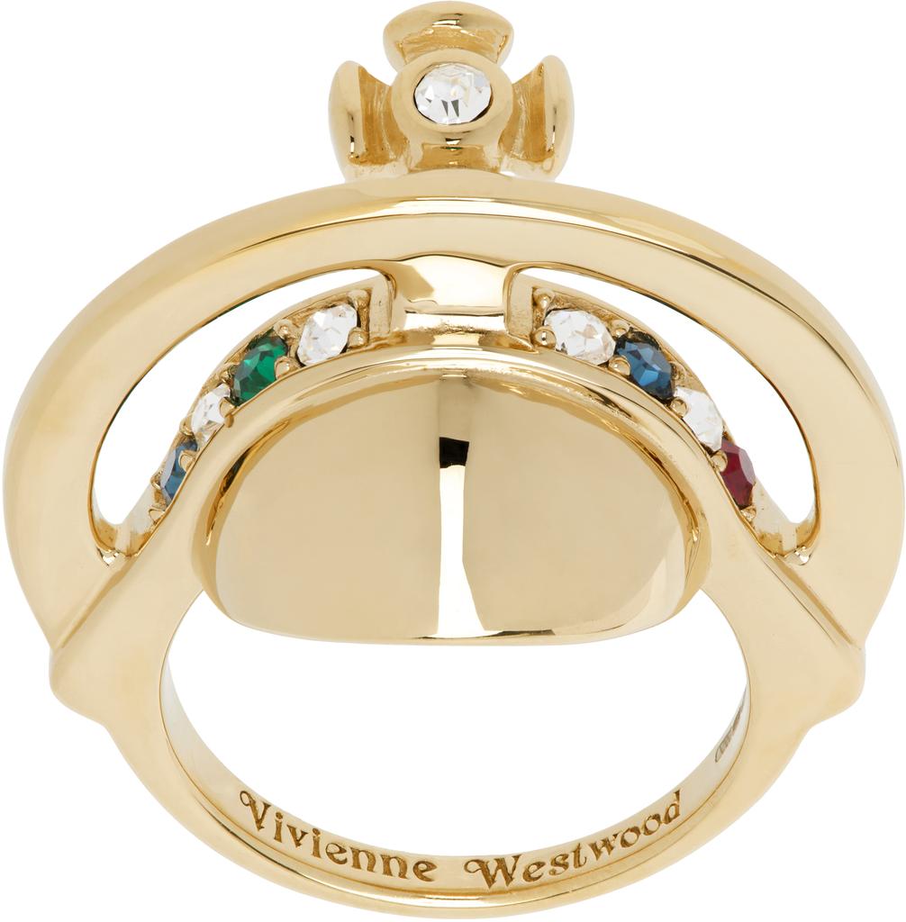 [Vivienne Westwood]★OSLO RING★関税込 Vivienne Westwood Gold Oslo Ring - Fashion Accessories