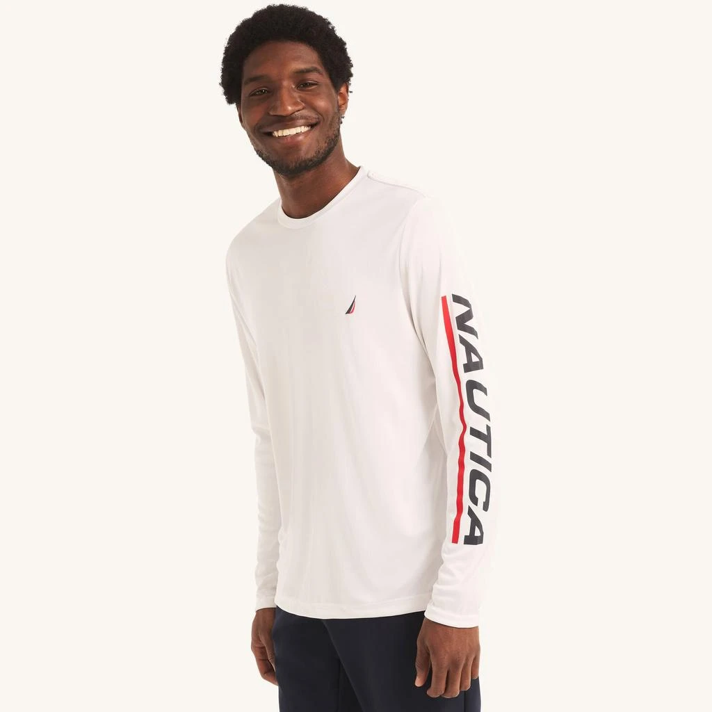 Nautica Mens Sustainably Crafted Rash Guard 6