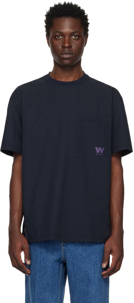 Wooyoungmi Black Square Label T-Shirt - T-Shirts - Compare