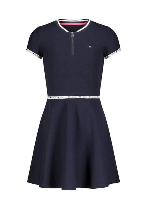 Tommy Hilfiger Girls 7-16 Taping 1/4 Zip Dress