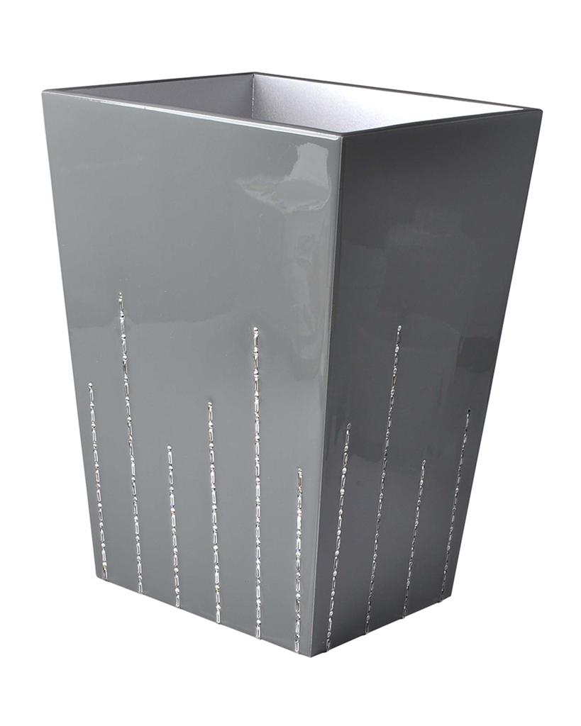 Mike & Ally Deauville Wastebasket with Swarovski Crystals