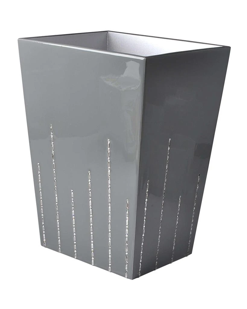 Mike & Ally Deauville Wastebasket with Swarovski Crystals 1