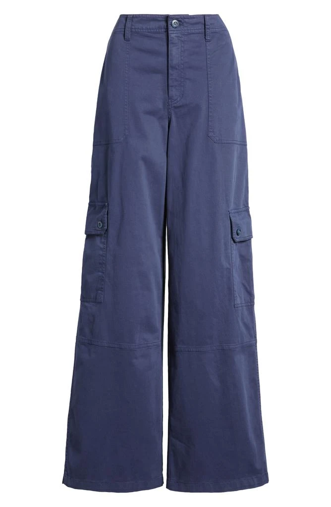 BP. Twill Wide Leg Cargo Pants 6