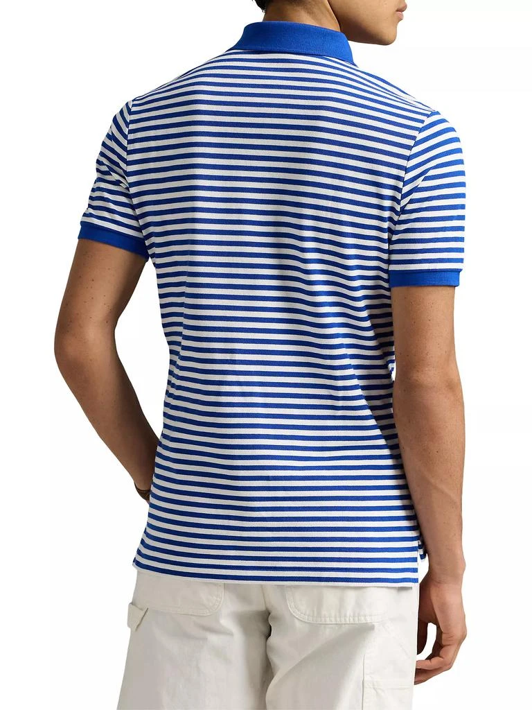 Ralph Lauren Stripe Cotton Mesh Classic Fit Polo Shirt 3
