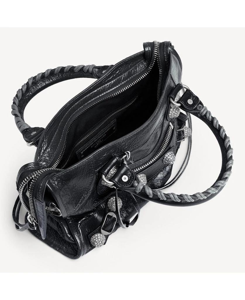Balenciaga Le City Bag Small Giant Studs With Rhinestones 6