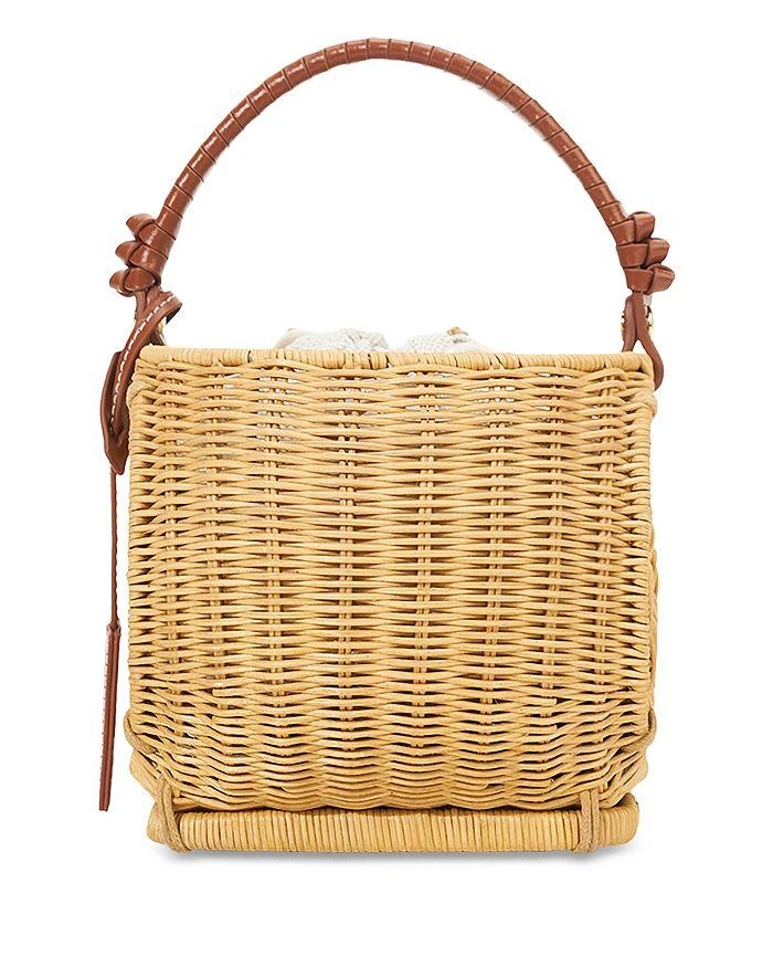 Staud Escargot Wicker Basket Bag 5