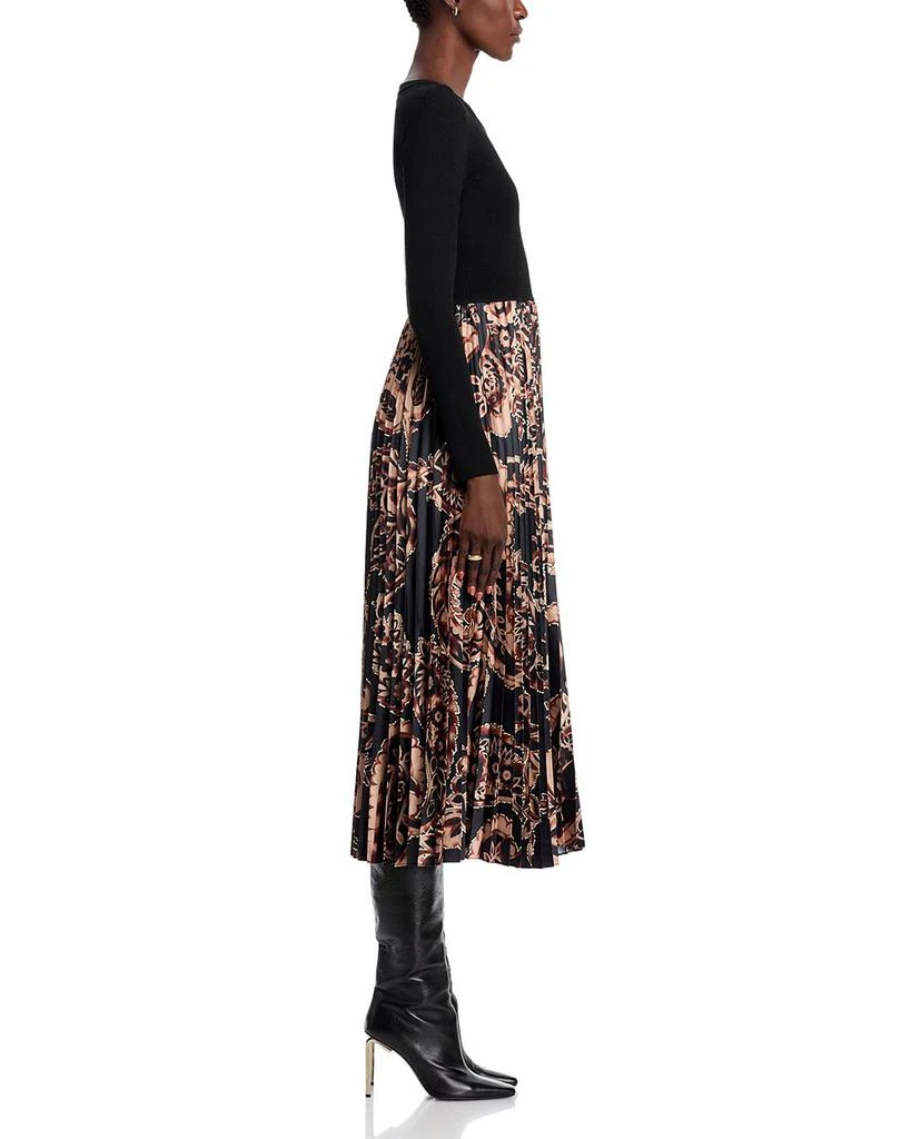 Elie Tahari Mave Mixed Media Dress 4