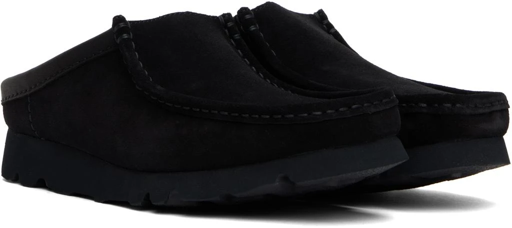 Clarks Black Wallabee Slip Loafers 4