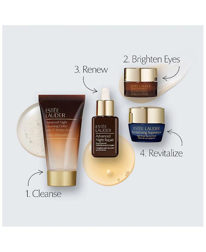 Estée Lauder Unwrap Your Glow Advanced Night Repair Skincare Starter Gift Set ($98 value) 3