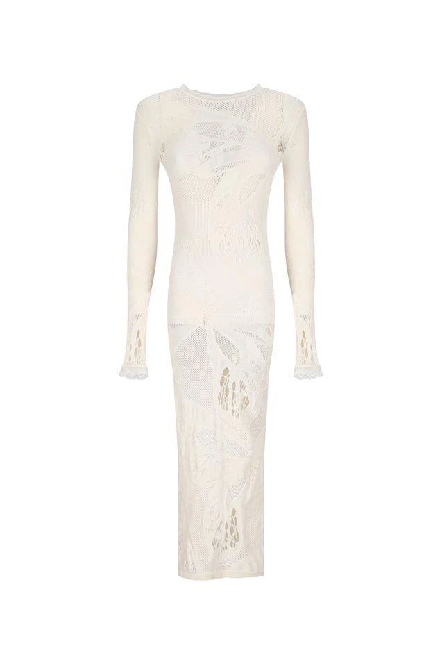 Blumarine Jacquard Knitted Midi Dress  On Sale Now with Up to 45% Off |  Discover Exclusive Deals & Savings at BeyondStyle  Authentic BLUMARINE  clothing|women|apparel & accessories|dresses|adult with Limited-Time  Discounts, Free