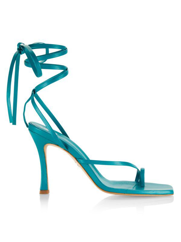 Brother Vellies Joyful Rebellion Bike 90MM Lace-Up Leather Sandals