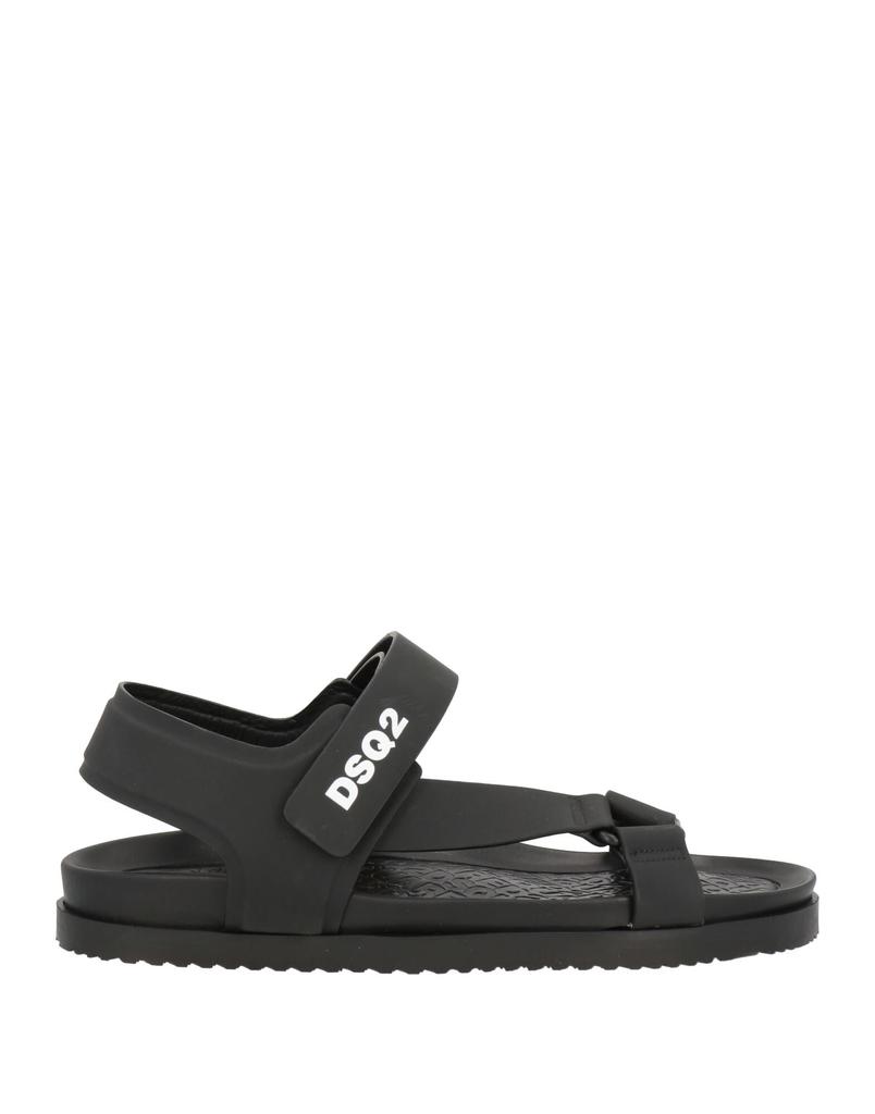 DSQUARED2 DSQUARED2 Logo Detail Rubber Slides - Sandals
