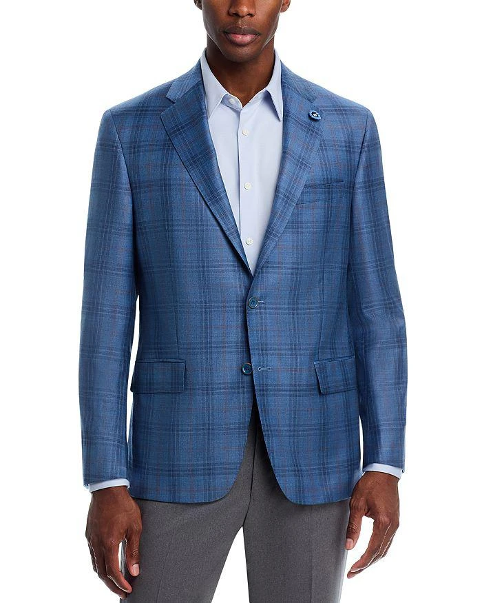 Hart Schaffner Marx Classic Fit Plaid Sport Coat