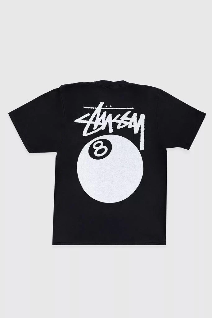STUSSY Stussy 8 Ball Pigment Dyed Graphic T-Shirt 1