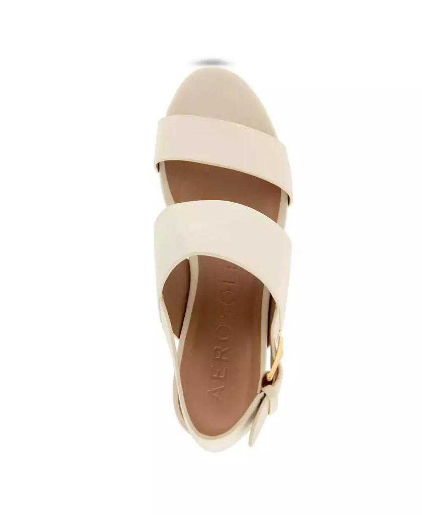 Aerosoles Women's Camilia Round Toe Platform Sandals 4