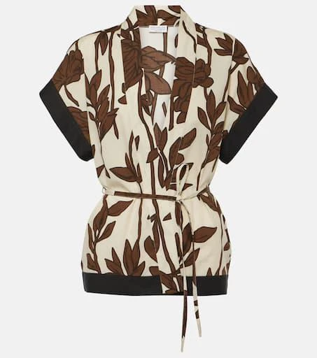 Brunello Cucinelli Floral cotton shirt 1