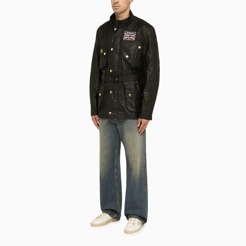 Barbour Black field jacket 3