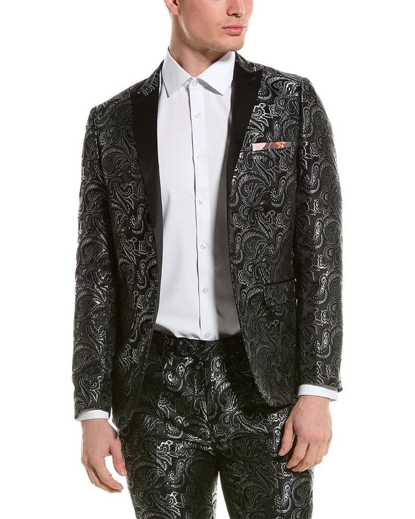 Paisley & Gray Grosvenor Slim Peak Tuxedo Jacket 1