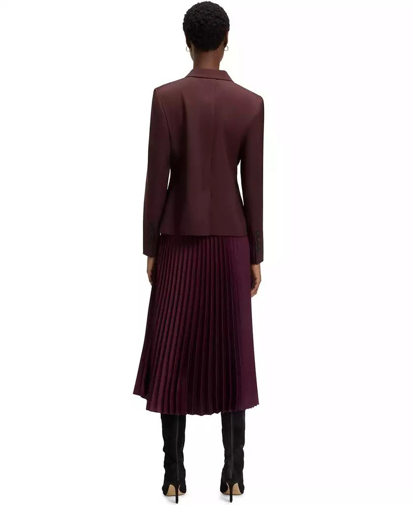 Hugo Boss Women's Virgin-Wool Twill Regular-Fit Blazer 3