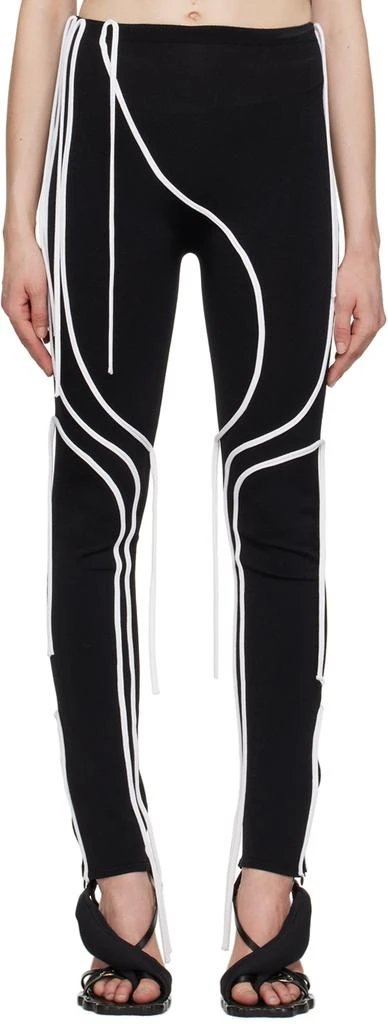 Ottolinger Black Strappy Leggings 1