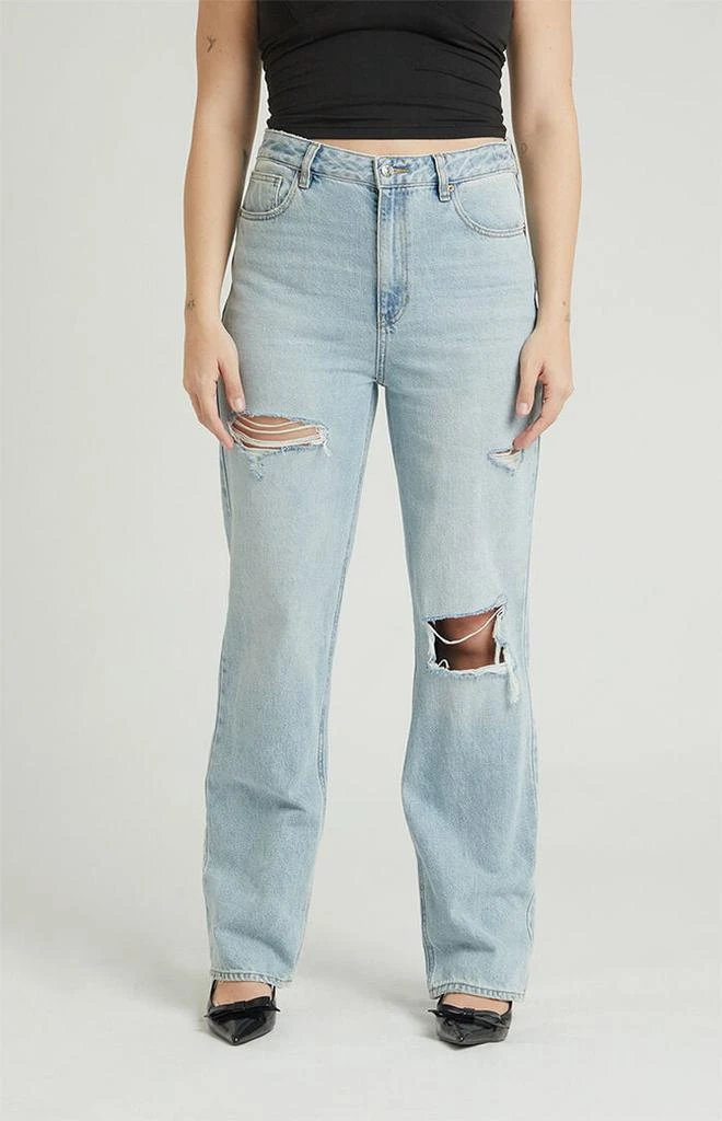PacSun Light Indigo Ripped '90s Boyfriend Jeans 2