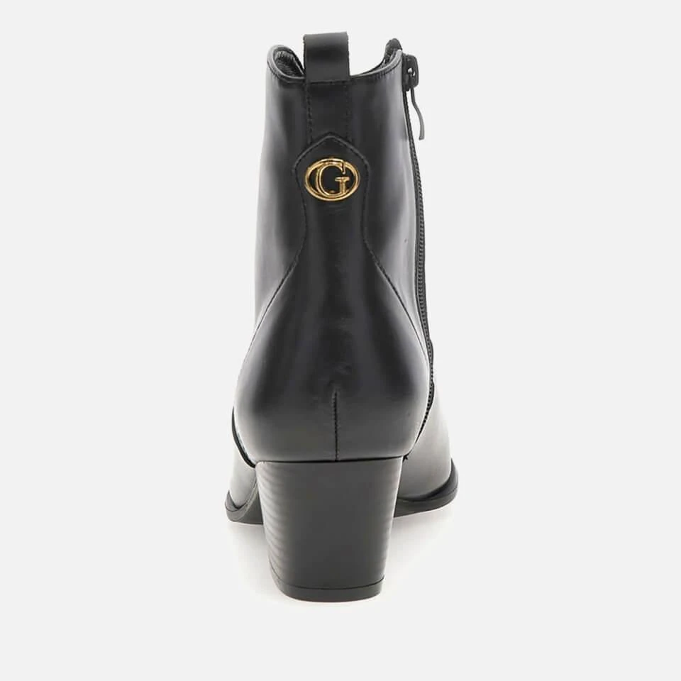 GUESS GUESS WOMEN'S BOYTA LEATHER WESTERN BOOTS 3