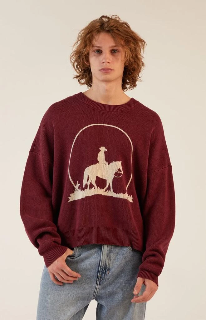 PacSun Moonlight Cropped Boxy Sweater 1