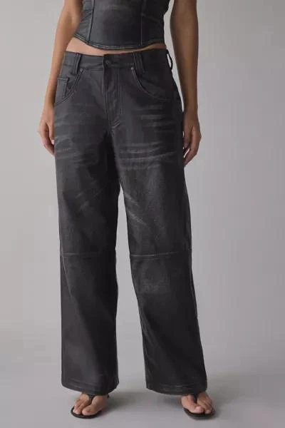 Jaded London Jaded London Ash Faux Leather Colossus Trouser 2