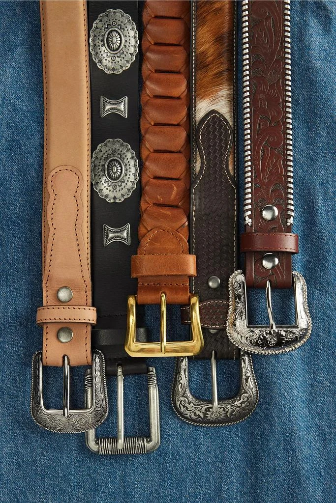 Urban Outfitters Woven Leather Belt 2