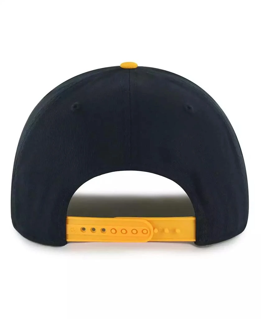 47 Brand Men's Black/Gold Boston Bruins Drop Shadow Rope Hitch Adjustable Hat 4