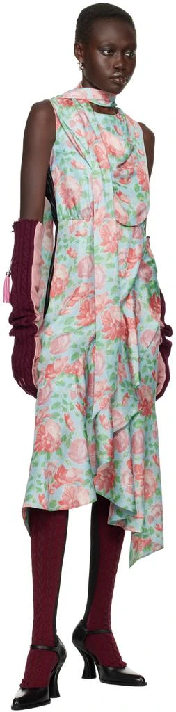 Julie Kegels SSENSE Exclusive Burgundy 
Pink Andrea Gloves 3