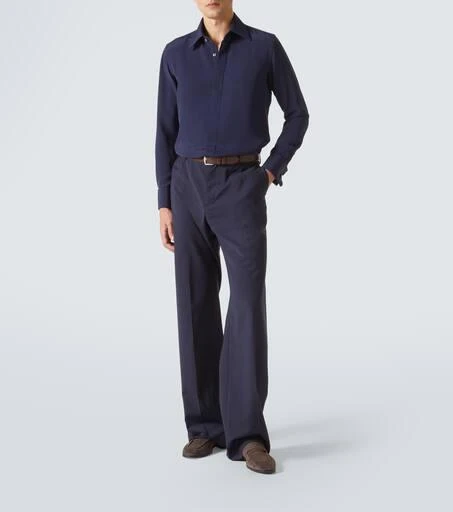 Thom Sweeney Silk shirt 2