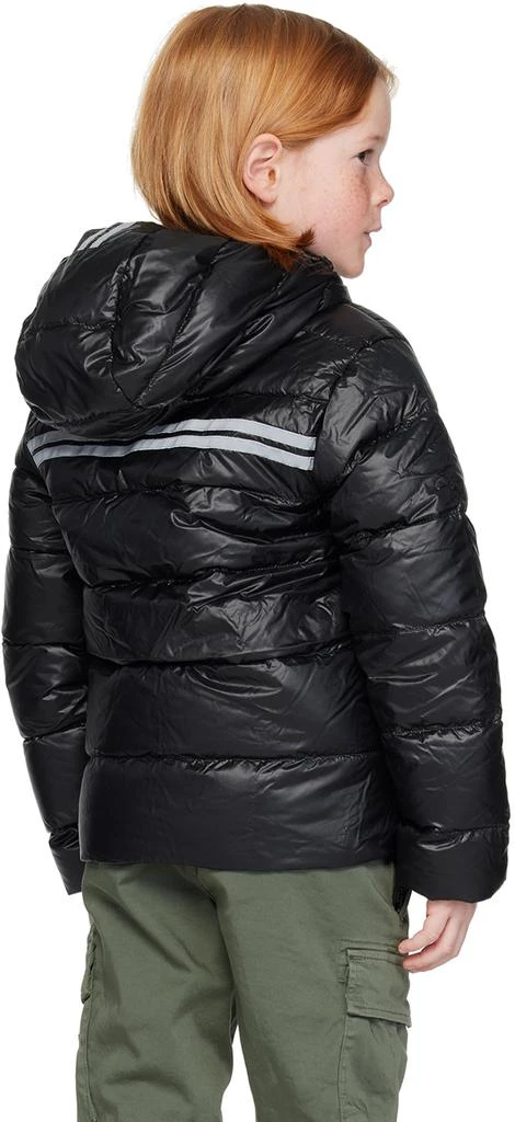 Canada Goose Kids Black Crofton Down Jacket 3