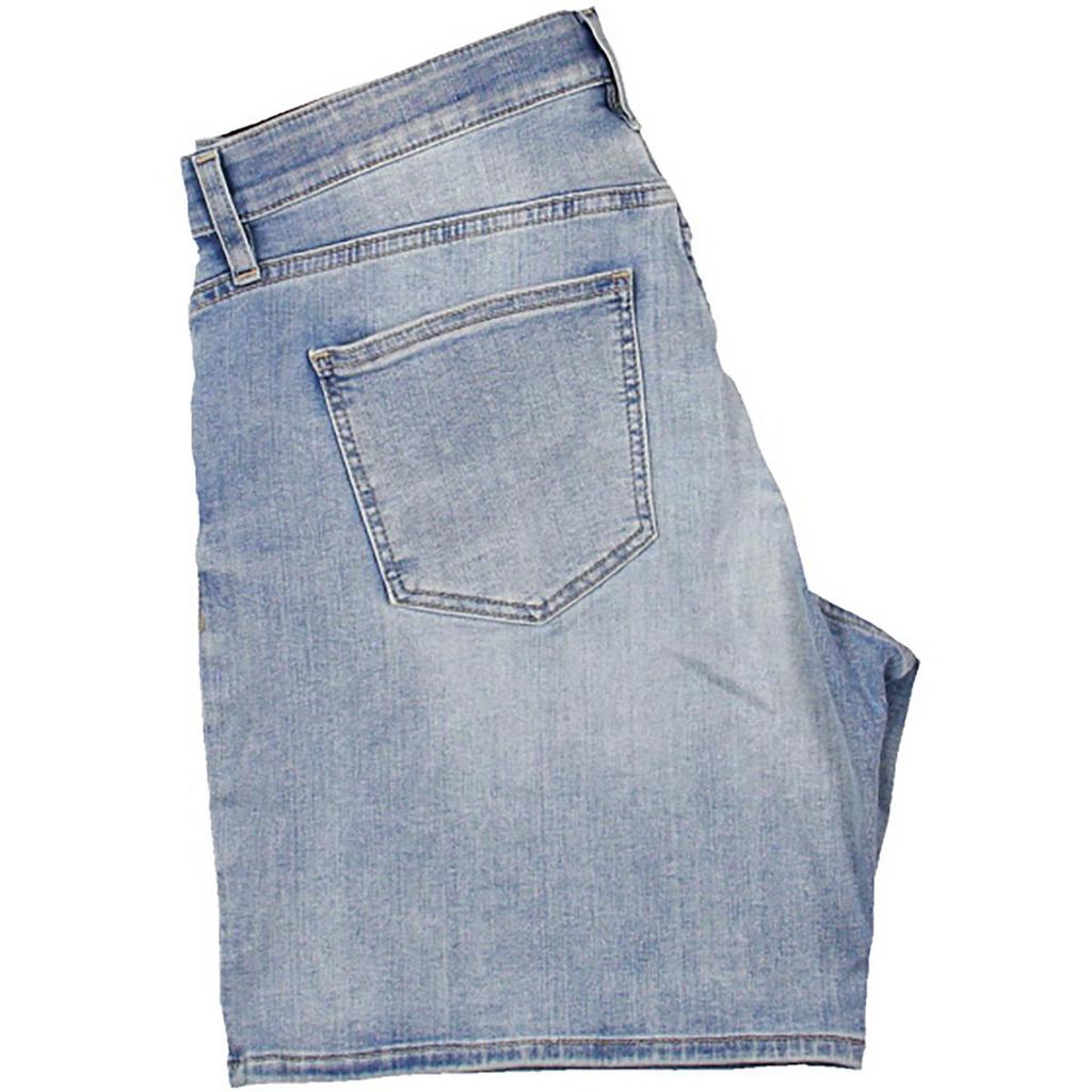 Jag Jeans Womens Mid-Rise Boyfriend Denim Shorts