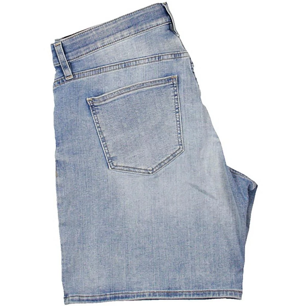 Jag Jeans Womens Mid-Rise Boyfriend Denim Shorts 2