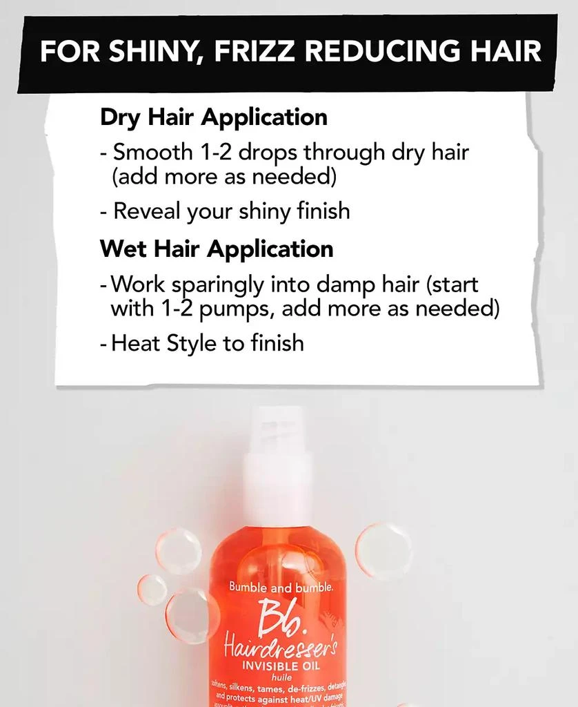 bumble&bumble Hairdresser's Invisible Oil Heat/UV Protective Primer, 8.5 oz. 8