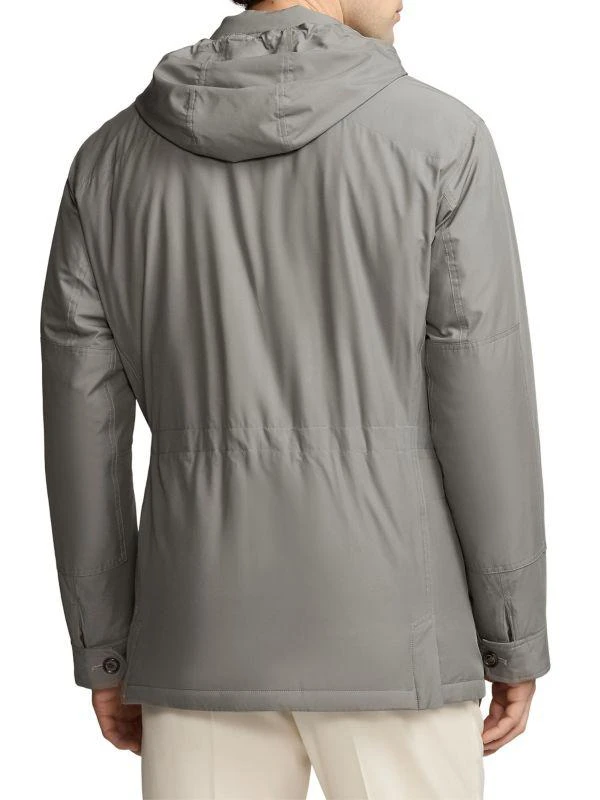 Ralph Lauren Hartridge Silk Hooded Field Jacket 2